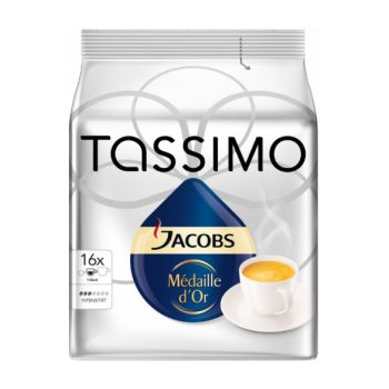 Jacobs Médaille D'Or - 16 Cápsulas para Tassimo por 4,49 €