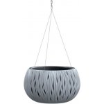 PROSPERPLAST SANDY BOWL WS závěsný květináč 29 cm bílý – Zboží Dáma