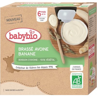 Babybio Rýžová s broskví a hruškou 4 x 85 g – Hledejceny.cz