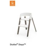 STOKKE Steps White/Hazy Grey – Zboží Mobilmania