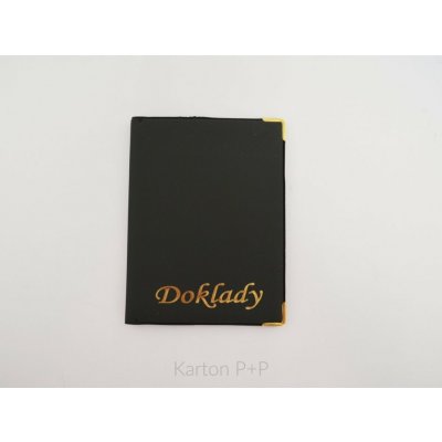 Karton P+P obal na doklady Exclusive – Hledejceny.cz