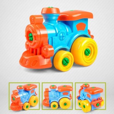 Šroubovací hračka pro děti - mašinka – Zboží Mobilmania