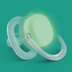 Avent Philips šidítko ultra air 376/12 Nighttime girl BPA free 2Pack – Zboží Dáma