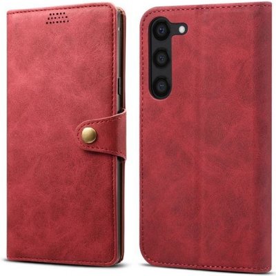 Pouzdro Lenuo Leather Samsung Galaxy S23, červené – Zbozi.Blesk.cz