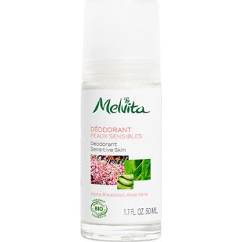 Melvita Les Essentiels deodorant roll-on bez obsahu hliníku pro citlivou pokožku (Alpha Bisabolol Aloe Vera) 50 ml