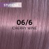 Barva na vlasy Wella Professionals Shinefinity Zero Lift Glaze demi-permanentní barva na vlasy 06/6 Cherry Wine 60 ml