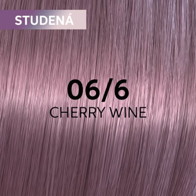 Wella Professionals Shinefinity Zero Lift Glaze demi-permanentní barva na vlasy 06/6 Cherry Wine 60 ml