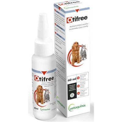 Vetoquinol Otifree čistič uší 60 ml – Hledejceny.cz