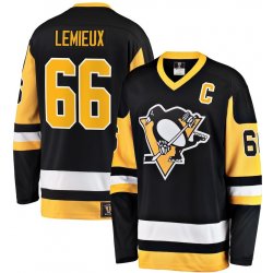 Fanatics Dres Pittsburgh Penguins #66 Mario Lemieux Breakaway Heritage Jersey