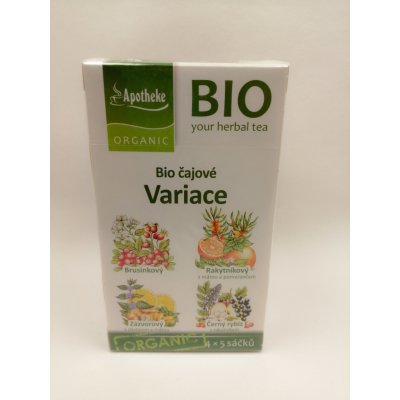 Apotheke BIO Čajové variace 4v1 20 n.s. – Zboží Mobilmania