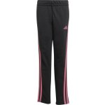adidas ESSENTIALS 3-STRIPES FLEECE PANTS Černá Růžová – Zboží Mobilmania