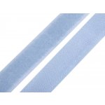 Suchý zip metráž - háček+plyš - světle modrý (20 mm) – Hledejceny.cz