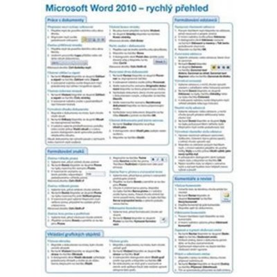 Microsoft Word 2010 – rychlý přehled - Libor Pácl – Hledejceny.cz