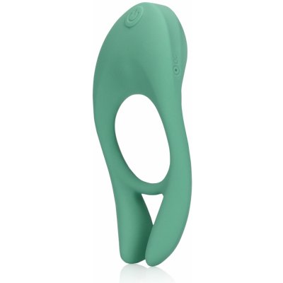Loveline Ultra Soft Silicone Pointed Cock Ring Blue Grass – Zboží Mobilmania