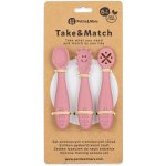 Petite&Mars Set silikonových tréninkových lžiček 3 ks – Hledejceny.cz
