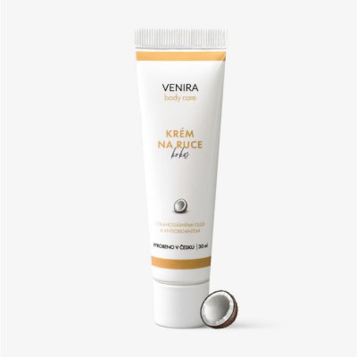 Venira krém na ruce kokos 30 ml – Sleviste.cz