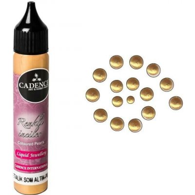 Cadence Tekuté perly zlatá 25 ml – Zbozi.Blesk.cz