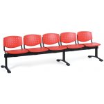 Antares Plastová lavice do čekáren TONY 5-míst – Zboží Mobilmania