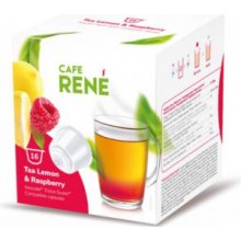 René Café Lemon & Raspberry Tea Cafe René 16 kapslí