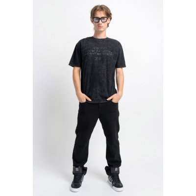 Reporter Young Chlapecké černé džíny klasického střihu ČERNÁ – Zboží Dáma