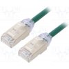 síťový kabel Panduit STP28X2MGR Patch, F/UTP,TX6A-28™, 6a, drát, Cu, LSZH, 2m, zelený