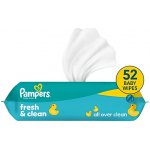 Pampers ubrousky Sensitive / Fresh - Fresh Clean 52 ks – Sleviste.cz