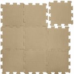 Zopa Pěnová podložka Puzzle 30x30 cm 9ks Hazel Brown – Zboží Dáma