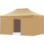 JAKS Boční stěna s dveřmi červená 4,5 m – Sleviste.cz