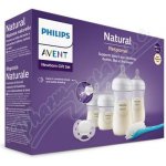 Philips Avent Novorozenecká startovní sada Anti-colic s ventilem AirFree + krém na bradavky 30 ml dárková sada – Zboží Dáma