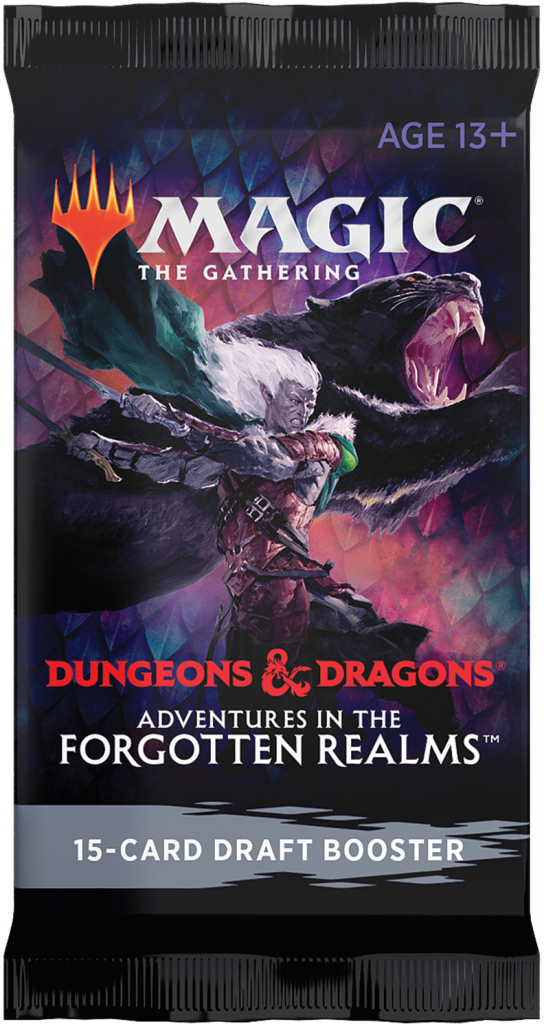 Wizards of the Coast Magic The Gathering: Adventures in the Forgotten Realms Draft Booster