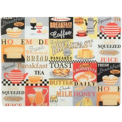 Creative Tops Pracovní podložka, Retro Breakfast – Hledejceny.cz