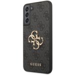 Pouzdro Guess PU 4G Metal Logo Samsung Galaxy S23+ šedé – Sleviste.cz