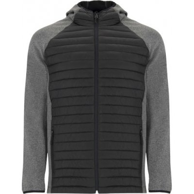 Minsk hybridní zateplená bunda černá / Heather Black – Hledejceny.cz