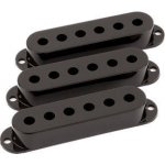 Kryt kytarového snímače Fender Pickup Covers Black Strat – Zboží Mobilmania