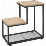 tectake 404272 odkládací stolek halifax, industrial světlé dřevo – Sleviste.cz