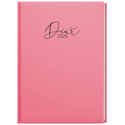 Oskar Lamino Pastel A5 Týdenní 2026 růžová – Zboží Živě