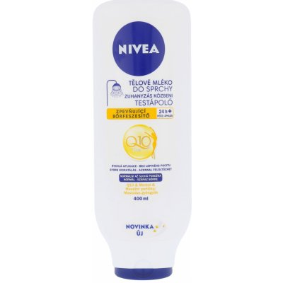 Nivea In-Shower Firming Lotion Q10 zpevňující tělové mléko do sprchy 400 ml  od 149 Kč - Heureka.cz