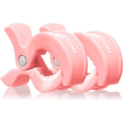 T-tomi Kočárkové kolíčky 2 ks Pastel pink – Sleviste.cz