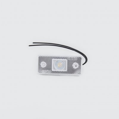 ADIMA Svítilna poziční LED čirá 110x41 mm s kabelem – Hledejceny.cz