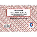 Baloušek Tisk PT030 Příjmový pokladní doklad, podvojné účetnictví, A6, samopropisovací – Zboží Živě