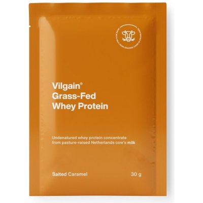 Vilgain Grass-Fed Whey Protein 30 g – Zboží Mobilmania