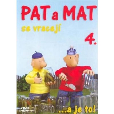 Pat a Mat se vracejí 4 DVD – Hledejceny.cz