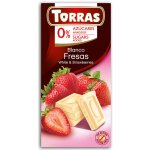 Torras Bílá s jahodami 75 g – Zboží Dáma