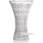 Aurum Crystal Broušená váza CLASSIC 255 mm – Zboží Dáma