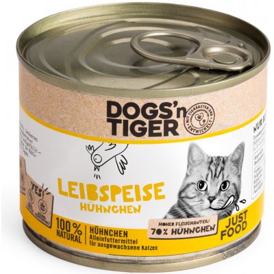 Dogs'n Tiger Leibspeise kuře 6 x 0,2 kg