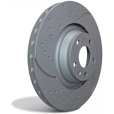 EBC Turbo Grooved | brzdové kotouče přední GD754 | Zboží Auto