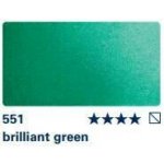 Schmincke Akademie akvarel 551 brilliant green – Sleviste.cz