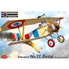 Sběratelský model Kovozávody Prostějov Nieuport Ni 11 Bébé 'French Aces' 3x camo 1:72