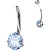 Piercing Šperky4U Push In piercingu do pupíku titan TIT1273-Q