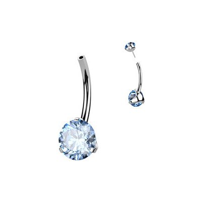 Šperky4U Push In piercingu do pupíku titan TIT1273-Q – Zbozi.Blesk.cz